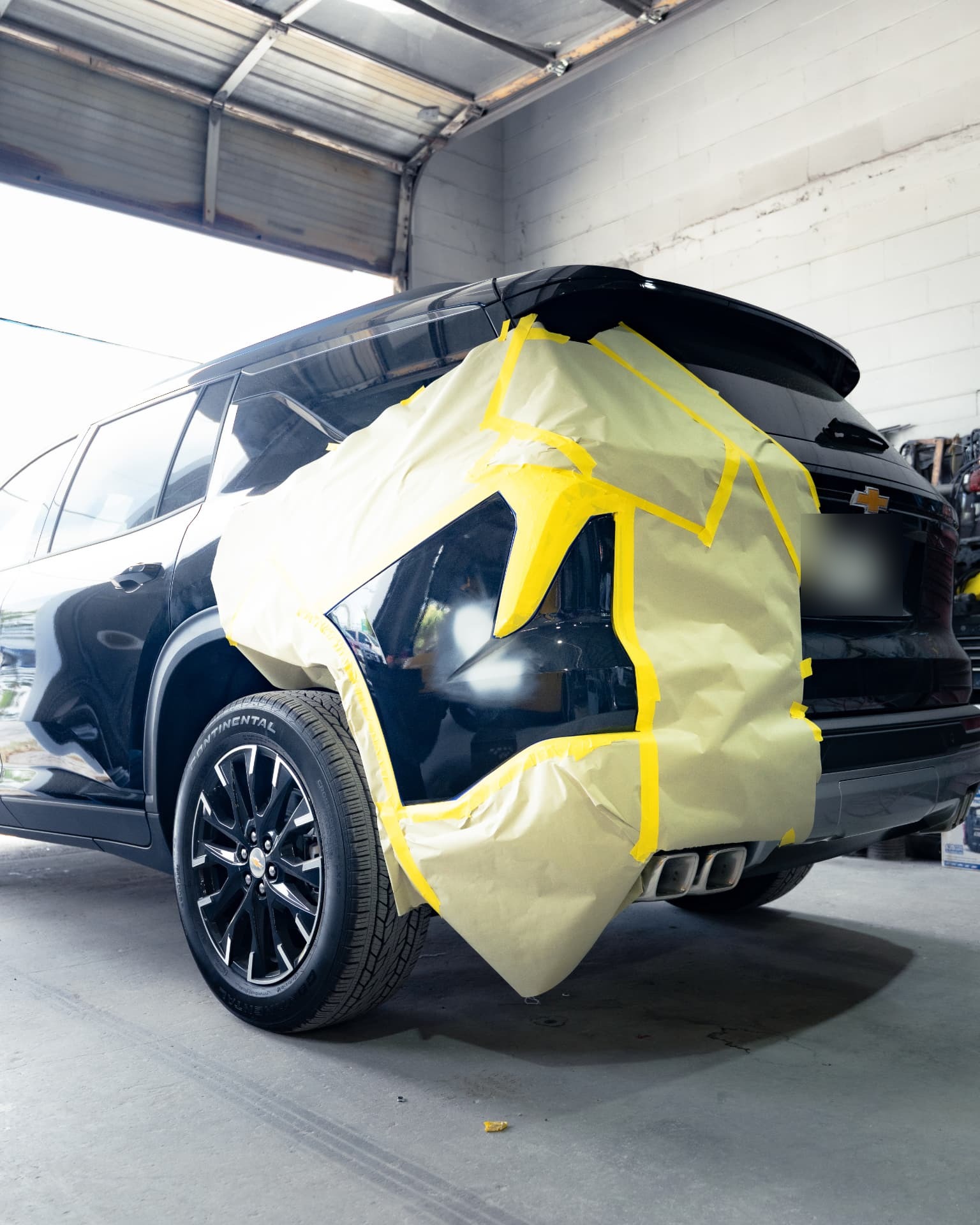 Job 03 — damage before repair at FL Body Shop Largo